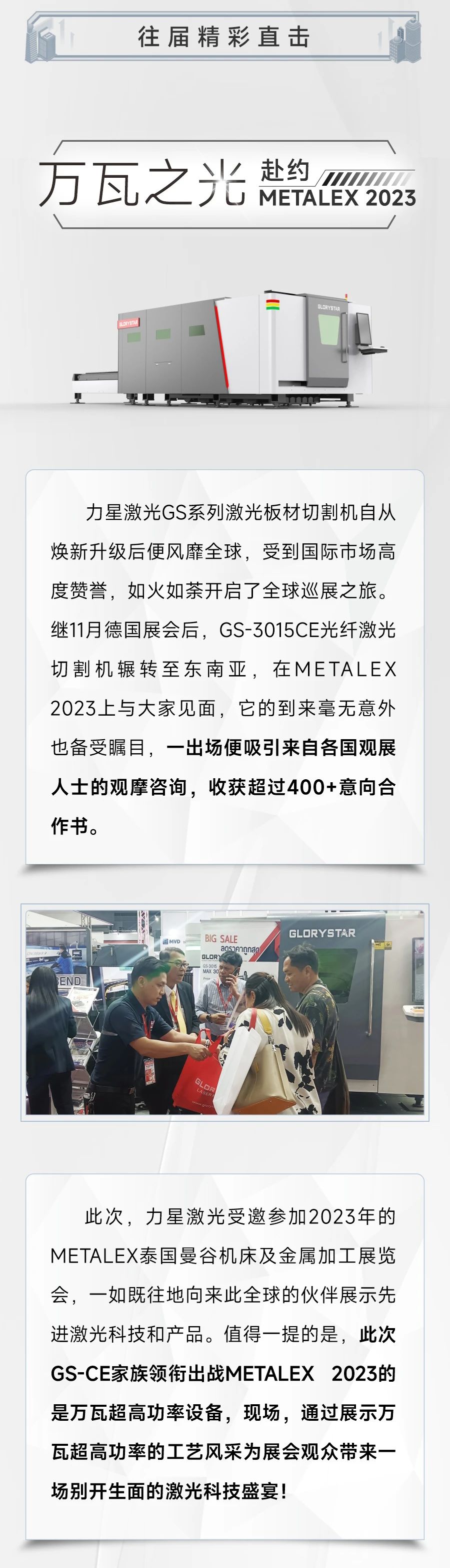 2023再出征！力星激光攜萬瓦設(shè)備亮相METALEX泰國曼谷機(jī)床及金屬加工展！